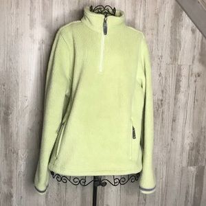 L.L. Bean Polartec Fleece 1/4 Zip Pullover Large